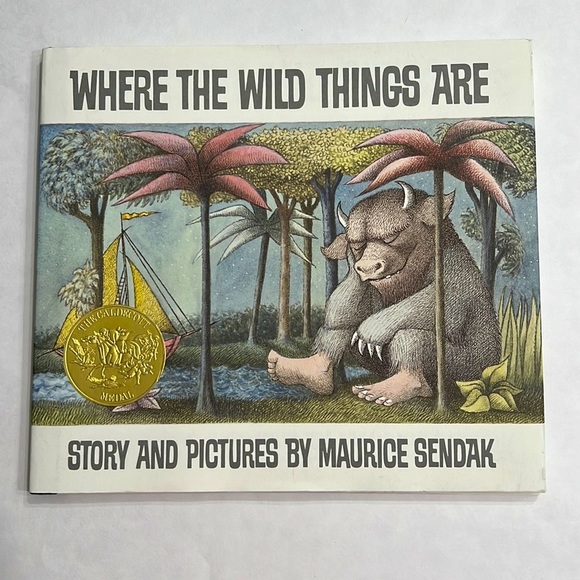 WHERE THE WILD THINGS ARE the Caldecott Medal - Picture 1 of 7